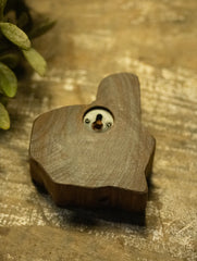 Nazakat. Exclusive, Fine Hand Engraved Wood Block Curio - Galloping Horse