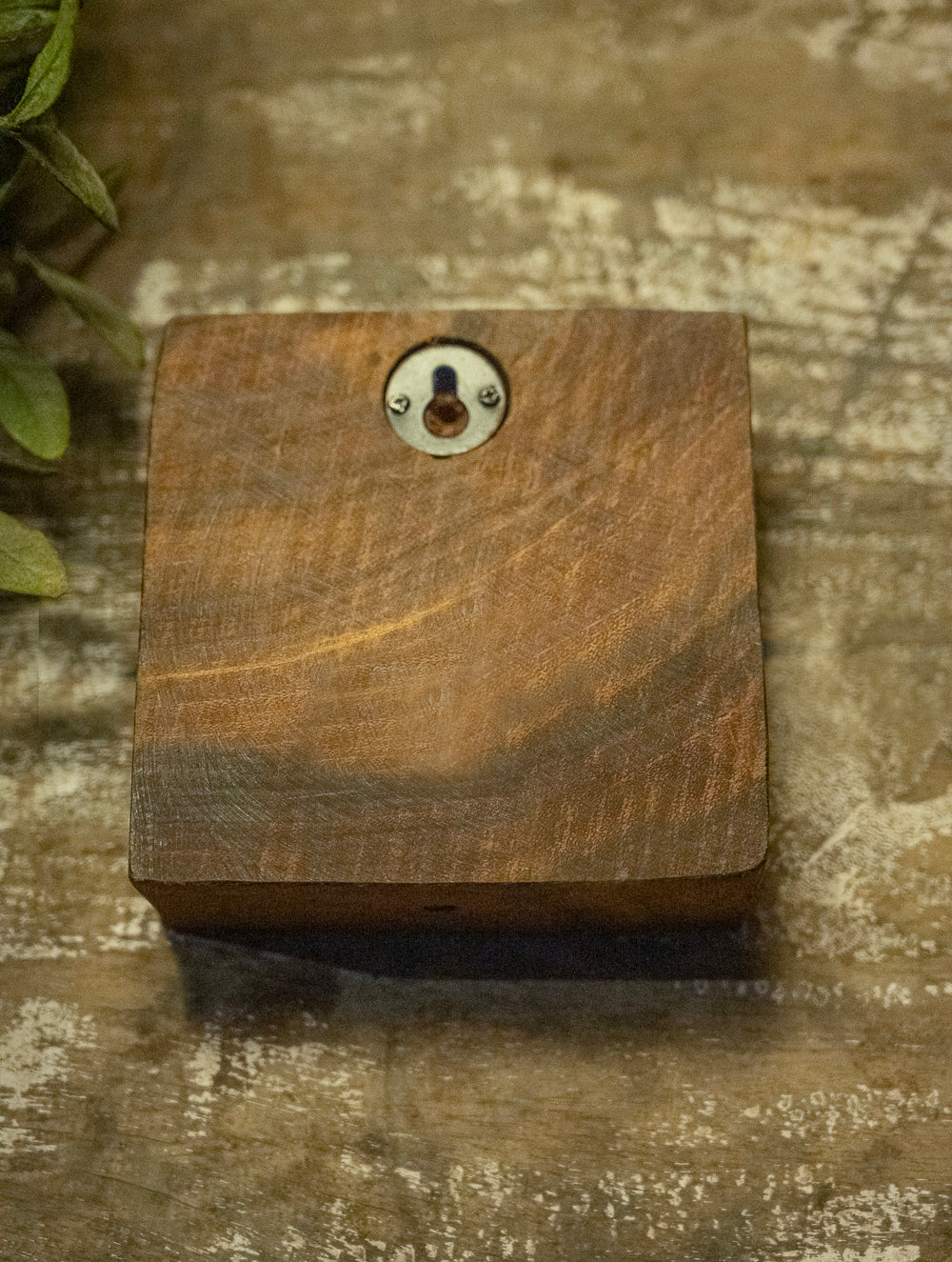 Nazakat. Exclusive, Fine Hand Engraved Wood Block Curio - Tiger