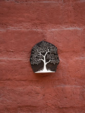 Load image into Gallery viewer, Nazakat. Exclusive, Fine Hand Engraved Wood Block Curio / Wall Piece - Darakht