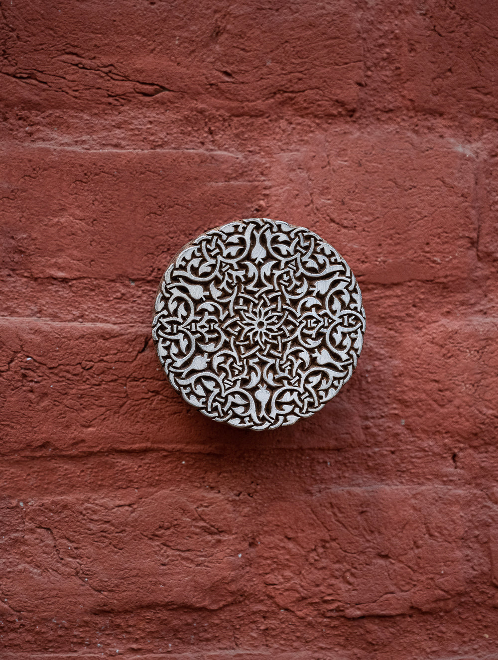 Load image into Gallery viewer, Nazakat. Exclusive, Fine Hand Engraved Wood Block Curio / Wall Piece - Gulshan