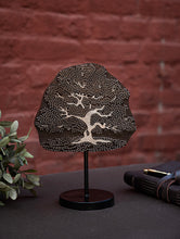 Load image into Gallery viewer, Nazakat. Exclusive, Fine Hand Engraved Wood Block Curio / Wall Piece - Tree in Autumn