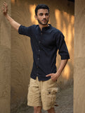 Organic Kala Cotton Shirt - Black