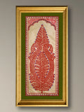 The Kalpavriksha Collection : Exclusive Pattachitra Art Silk Painting - Gulabsi (Unframed with mount Height-20