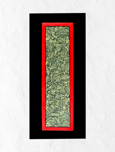 Patua Art Painting - Birds