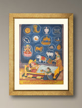 Load image into Gallery viewer, Pichwai Painting - Dream Oracle (Unframed 24" x 18'')