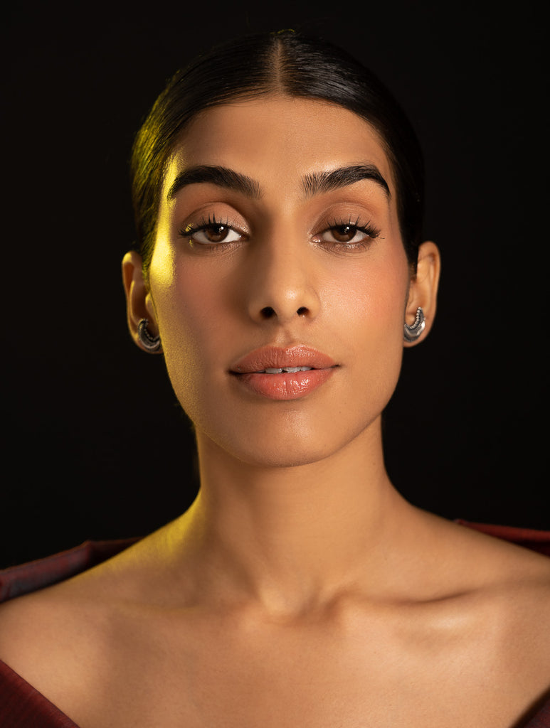 Pure Silver Traditional Maharashtrian Earrings - Ardhachand