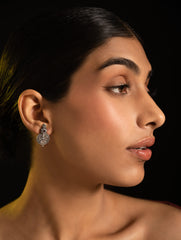 Pure Silver Traditional Maharashtrian Earrings - Kusum Laxmi 