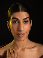 Pure Silver Traditional Maharashtrian Earrings - Kusum Laxmi 