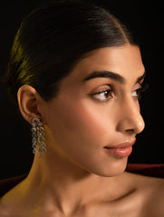 Pure Silver Traditional Maharashtrian Earrings - Pohehaar