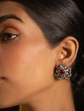 Pure Silver Traditional Maharashtrian Earrings - Pushpak