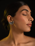 Pure Silver Traditional Maharashtrian Earrings - Soma's Crest