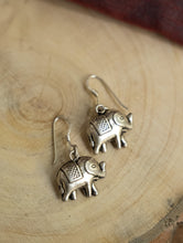 Load image into Gallery viewer, Pure Silver Traditional Maharashtrian Earrings - Tanugaja