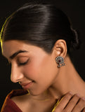Pure Silver Traditional Maharashtrian Earrings - Tarakini