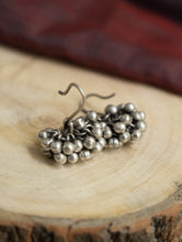 Load image into Gallery viewer, Pure Silver Traditional Maharashtrian Earrings - Vali