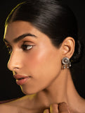 Pure Silver Traditional Maharashtrian Earrings -  Bindu Mandal