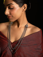 Load image into Gallery viewer, Pure Silver Traditional Maharashtrian Neckpiece - Bakulihaar