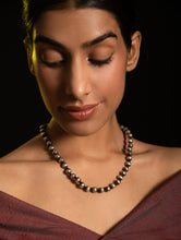 Load image into Gallery viewer, Pure Silver Traditional Maharashtrian Neckpiece - Golmani Saar