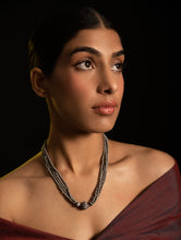 Load image into Gallery viewer, Pure Silver Traditional Maharashtrian Neckpiece - Jodhalepoth