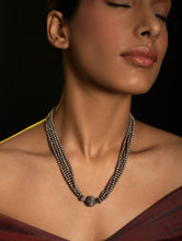 Load image into Gallery viewer, Pure Silver Traditional Maharashtrian Neckpiece - Jodhalepoth