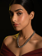 Load image into Gallery viewer, Pure Silver Traditional Maharashtrian Neckpiece - Jodhalepoth