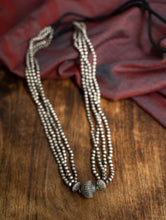 Load image into Gallery viewer, Pure Silver Traditional Maharashtrian Neckpiece - Jodhalepoth
