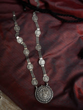 Load image into Gallery viewer, Pure Silver Traditional Maharashtrian Neckpiece - Laxmihaar