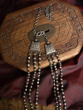 Load image into Gallery viewer, Pure Silver Traditional Maharashtrian Neckpiece - Mohanmal (Double String)