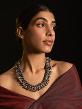 Load image into Gallery viewer, Pure Silver Traditional Maharashtrian Neckpiece - Saaz