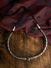 Load image into Gallery viewer, Pure Silver Traditional Maharashtrian Neckpiece - The Hasli