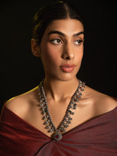 Load image into Gallery viewer, Pure Silver Traditional Maharashtrian Neckpiece - The Saaz