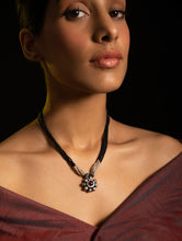 Load image into Gallery viewer, Pure Silver Traditional Maharashtrian Neckpiece -  Saaj Mangalsutra