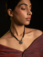 Load image into Gallery viewer, Pure Silver Traditional Maharashtrian Neckpiece -  Saaj Mangalsutra