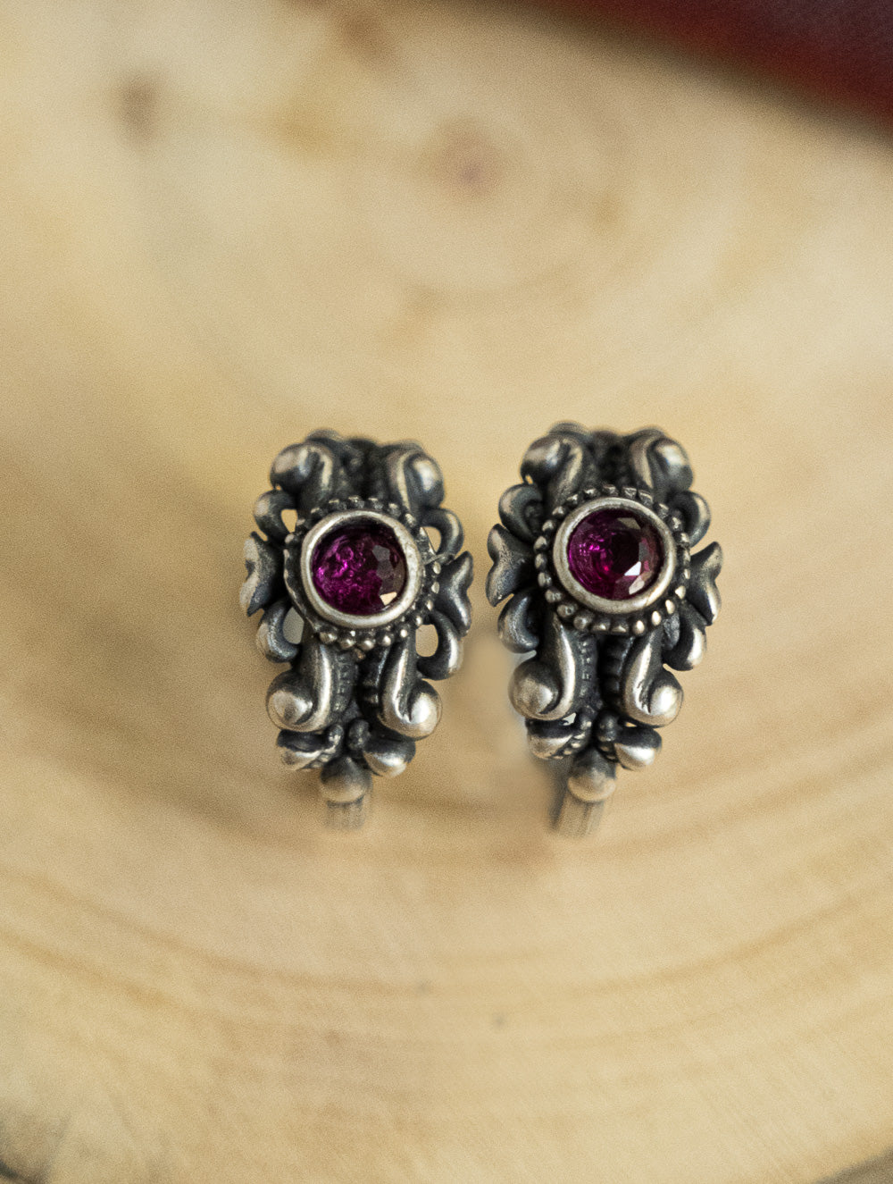 Load image into Gallery viewer, Pure Silver Traditional Maharashtrian Toe Rings - Taruni (Set of 2)