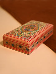 The Shahi Collection. Exclusive, Fine Kashmiri Art Utility Boxes - Nureh (Large)