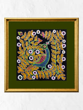 Load image into Gallery viewer, Rogan Art Painting with Frame - Peacock