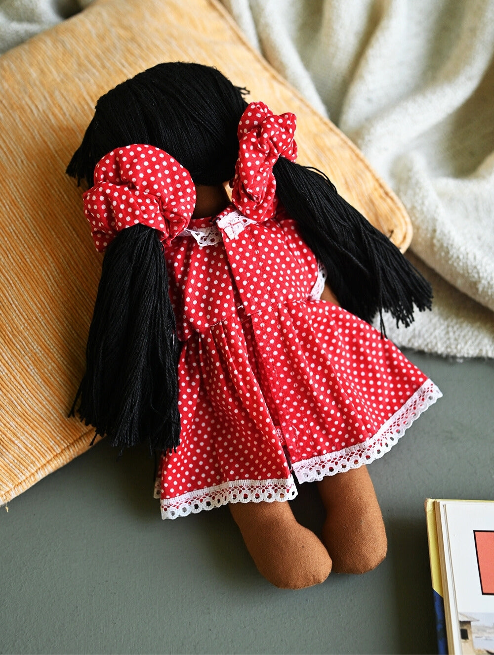 Artisan Handcrafted Fabric Kannama Doll - Bindu  