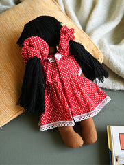 Artisan Handcrafted Fabric Kannama Doll - Bindu  