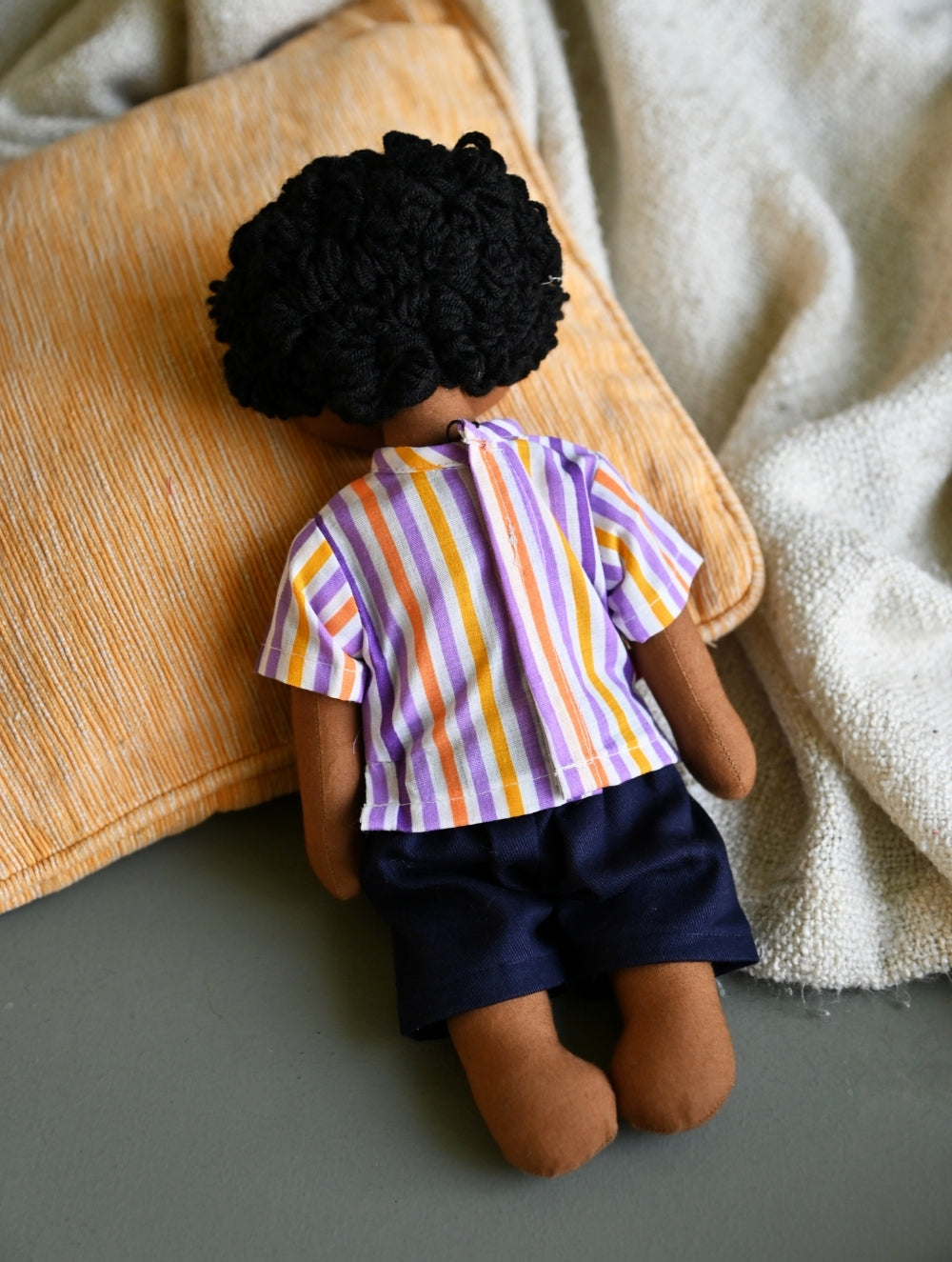 Artisan Handcrafted Fabric Kannama Doll - Kabir