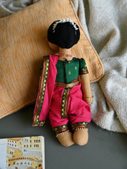 Artisan Handcrafted Fabric Kannama Doll - Urimila Taai