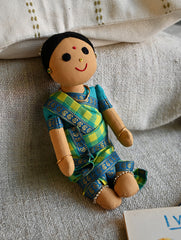 Artisan Handcrafted Fabric Kannama Doll - Mani Meghalai
