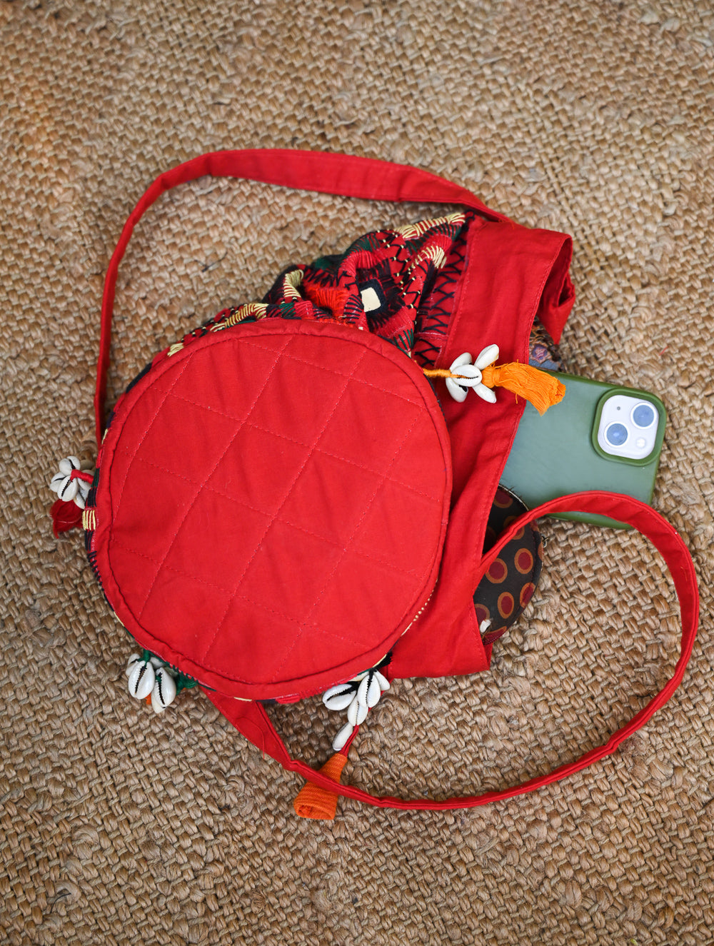 Handcrafted Lambani Potli Sling Bag - Nomad vibe