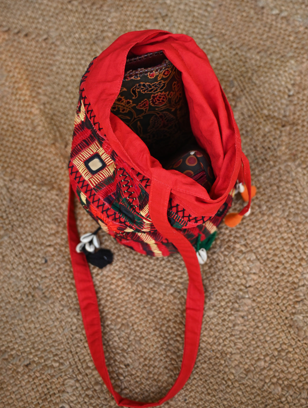 Handcrafted Lambani Potli Sling Bag - Nomad vibe
