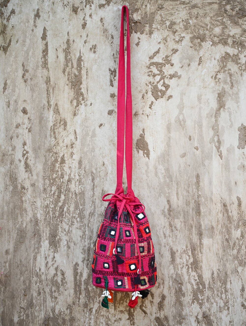 Handcrafted Lambani Potli Sling Bag - Banjara 