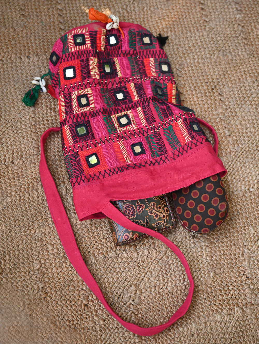 Handcrafted Lambani Potli Sling Bag - Banjara 