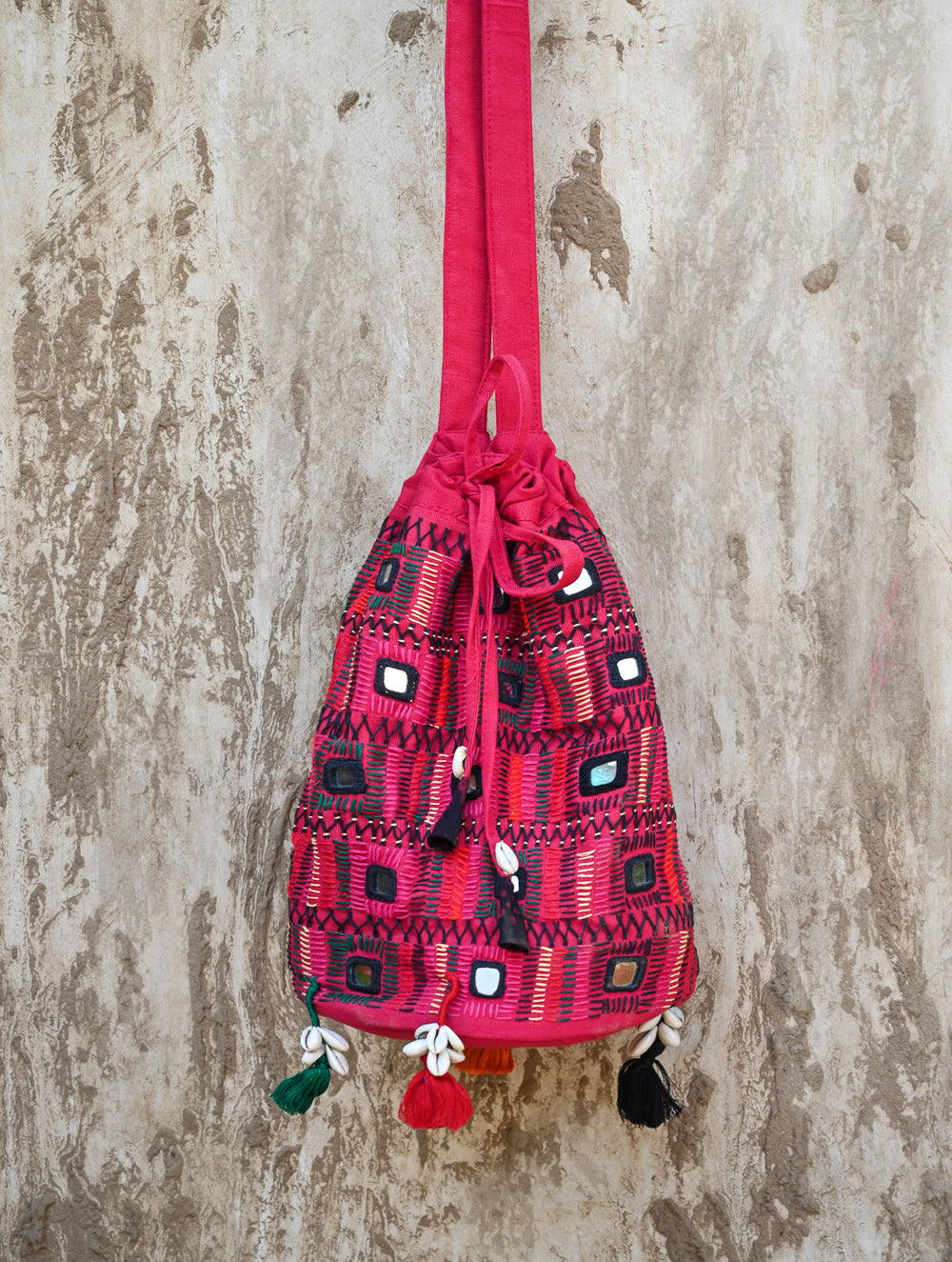Handcrafted Lambani Potli Sling Bag - Nomadic