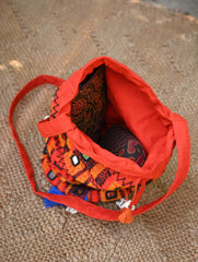 Handcrafted Lambani Potli Sling Bag - Medley