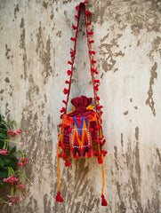 Handcrafted Lambani Potli Sling Bag - Vibrance
