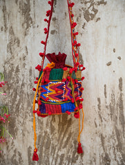 Handcrafted Lambani Potli Sling Bag - Cheela