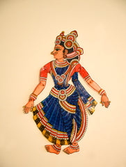 Andhra Leather Craft String Puppet - Siya (Height - 17 inches)