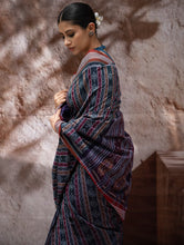 Load image into Gallery viewer, Sambalpuri Handwoven Ikat Soft Cotton Saree - Bandha Tara
